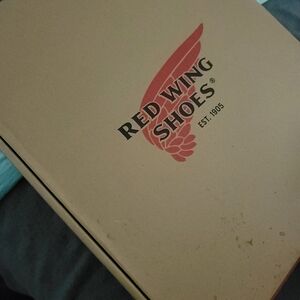 Redwing steel toe waterproof size 11D boots with Redwing socks